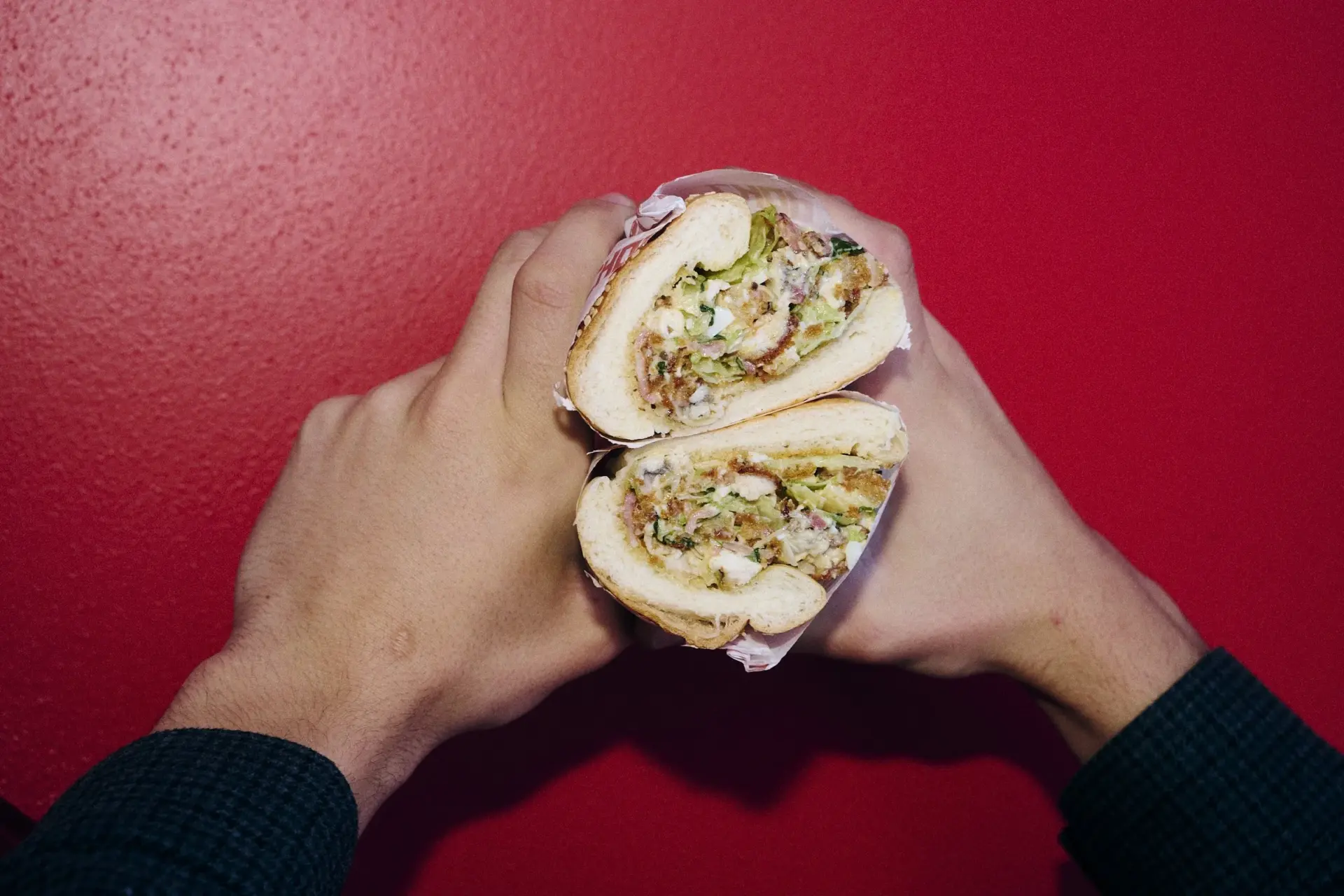 Chop sandwich